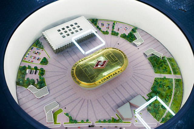 Архитектурные финты: новый футбольный стадион "Открытие арена" (фото 9)