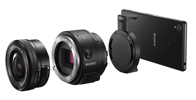 Новая камера-объектив QX-1 от Sony (фото 1)