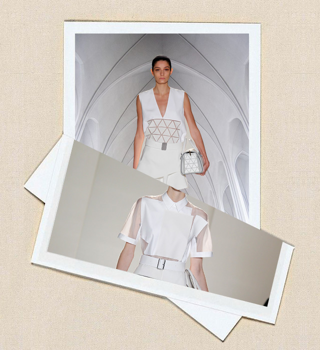 Тенденция: женщины в белом (фото 1)