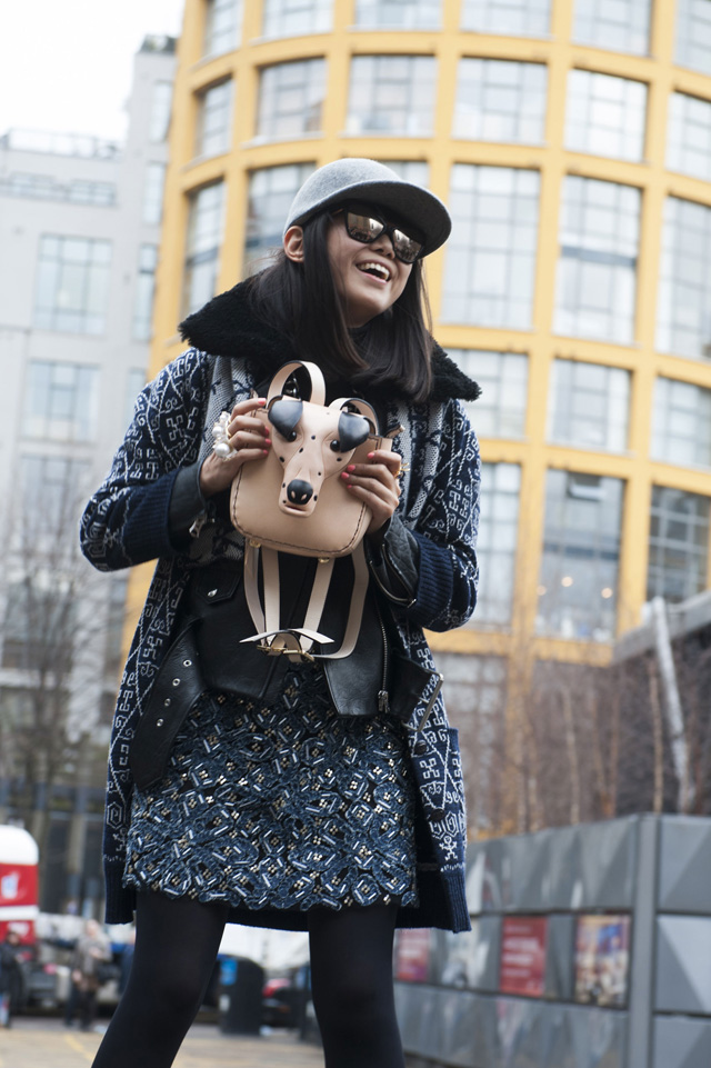 Неделя моды в Лондоне A/W 2014: street style. Часть III (фото 11)