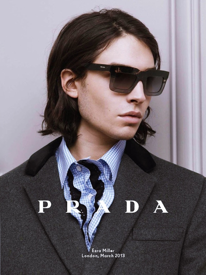 Мужская кампания Prada Eyewear Мужская кампания Prada Eyewear