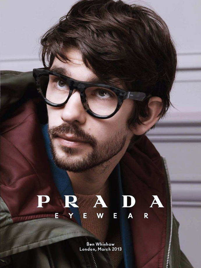 Мужская кампания Prada Eyewear Мужская кампания Prada Eyewear