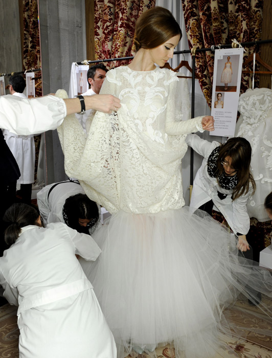 За кулисами закрытого показа Dolce & Gabbana (фото 5)