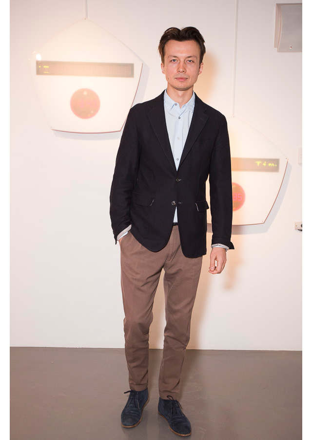 Герман Ларкин Открытие персональной выставки Ольги Киселевой в Artwin Gallery (фото 10)