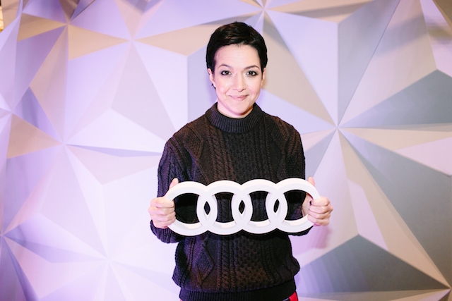 Ксения Чилингарова Космический тест-драйв Audi A4 (фото 2)