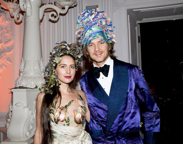 Ольга и Чарльз Томпсон Бал Hermès в Петровском путевом дворце (фото 1)