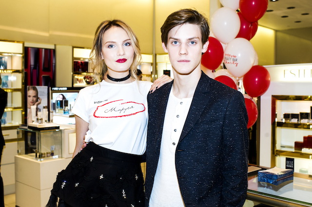 Мария Фомина и Павел Табаков Гости InStyle Beauty Bar (фото 3)