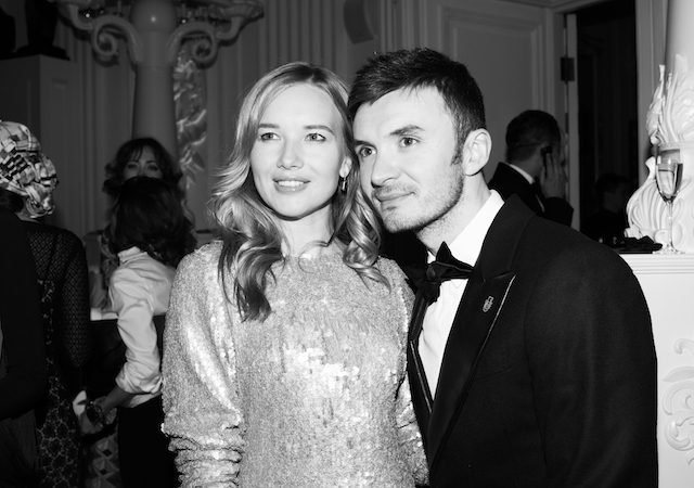 Ида Лоло и Евгений Заболотный Бал Hermès в Петровском путевом дворце (фото 16)