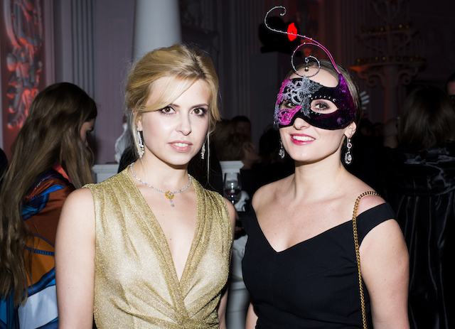 Мария Богданович и Анастасия Винокур Бал Hermès в Петровском путевом дворце (фото 7)