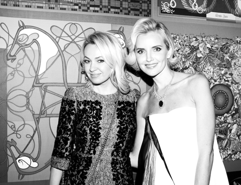 Яна Рудковская и Наталья Якимчик Бал Hermès в Петровском путевом дворце (фото 18)