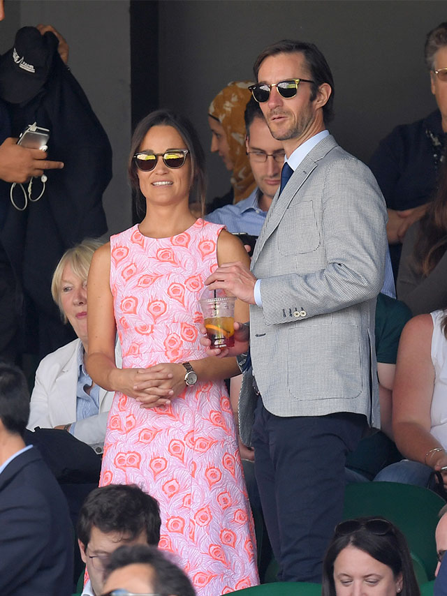 Пиппа Миддлтон и Джеймс Мэттьюс Кейт Миддлтон и другие гости теннисного турнира в Уимблдоне (фото 6)
