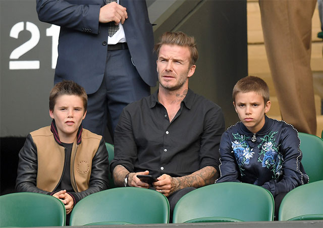 Круз, Дэвид и Ромео Бекхэм Кейт Миддлтон и другие гости теннисного турнира в Уимблдоне (фото 2)