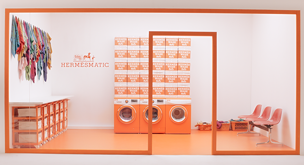 Hermès откроет поп-ап-прачечные (фото 1)