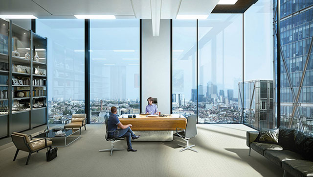 Лондонская штаб-квартира Amazon с теннисным кортом на крыше (фото 1)