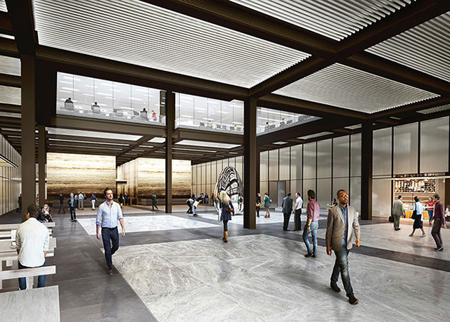 Лондонская штаб-квартира Amazon с теннисным кортом на крыше (фото 2)