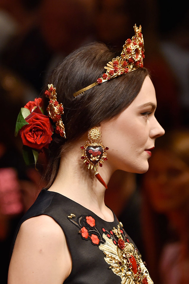 Красота в деталях: образ с показа Dolce & Gabbana (фото 2)