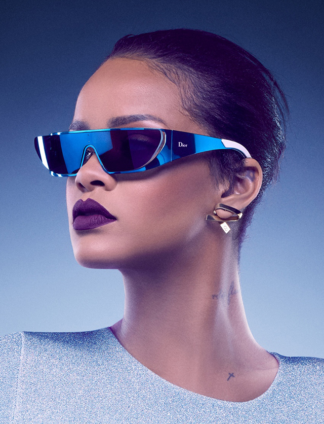 Рианна совместно с Dior выпустила коллекцию солнцезащитных очков (фото 1)