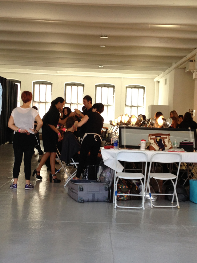 Backstage! Все тайны работы на неделе моды в Нью-Йорке. (фото 8)