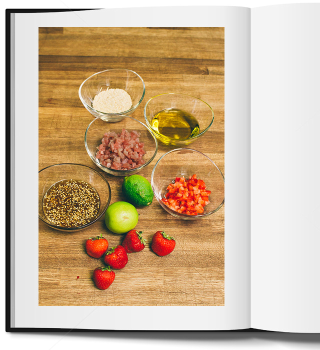 Блюдо недели: тар-тар из тунца с клубникой (фото 1)