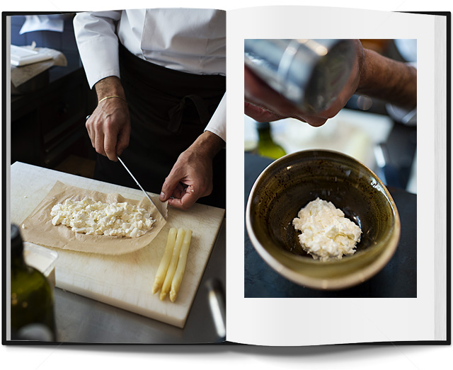 Блюдо недели: тунец со спаржей и кремом из бурраты (фото 5)