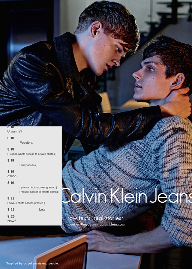 Откровенная переписка в рекламной кампании Calvin Klein (фото 4)