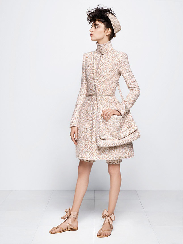 Магда Лагинхе в съемке к выходу Chanel Couture, осень-зима 2014 (фото 5)