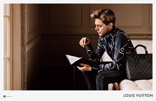 Ксавье Долан в осенне-зимней коллекции Louis Vuitton (фото 1)