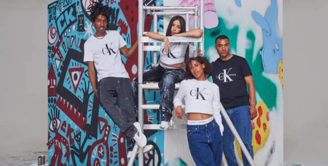 Calvin Klein предложил художникам переосмыслить свой логотип