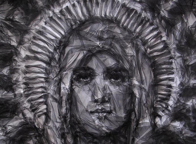 Бенджамин Шайн создал портреты из тканей (фото 3)