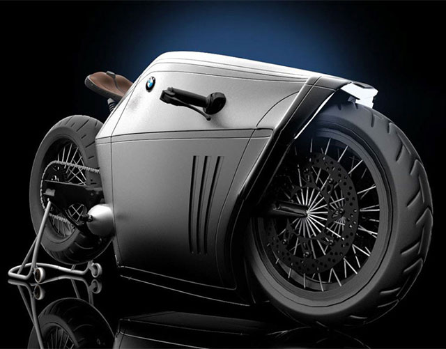 Цельнометаллическая оболочка: новый мотоцикл от BMW (фото 1)