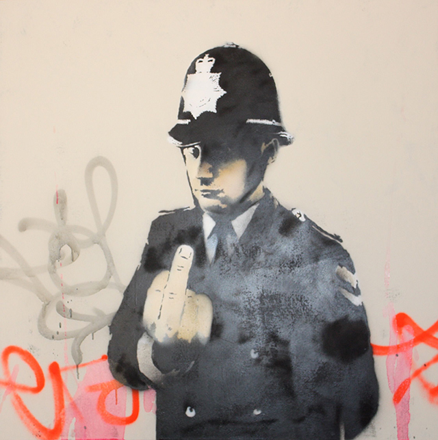 Выставка работ Бэнкси в Риме (фото 5)