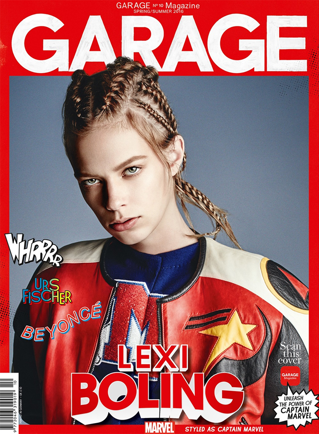 Модели в образах героев Marvel для Garage Magazine (фото 3)