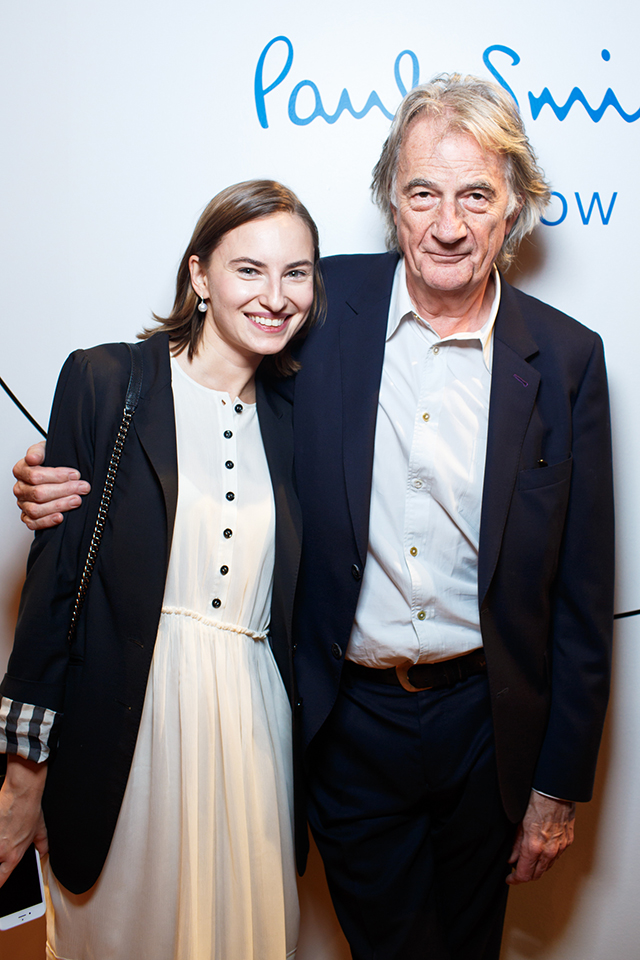 Дина Силина и Пол Смит