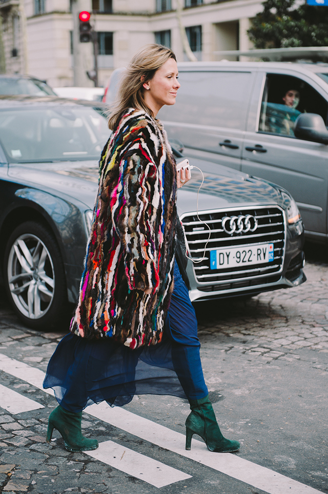 Неделя моды в Париже, осень-зима 2016: street style. Часть 9 (фото 7)