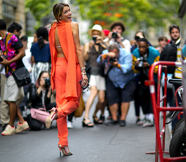 Неделя высокой моды в Париже, осень-зима 2015: street style. День 4 (фото 8)