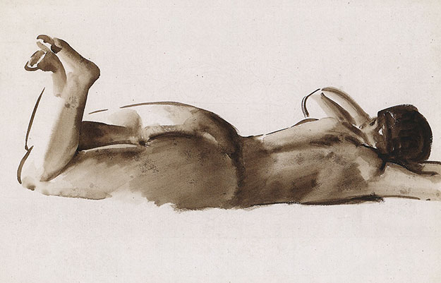 Николай Тырса «Обнаженная», 1920-е годы Русский авангард в Петербурге: главные выставки сезона (фото 5)