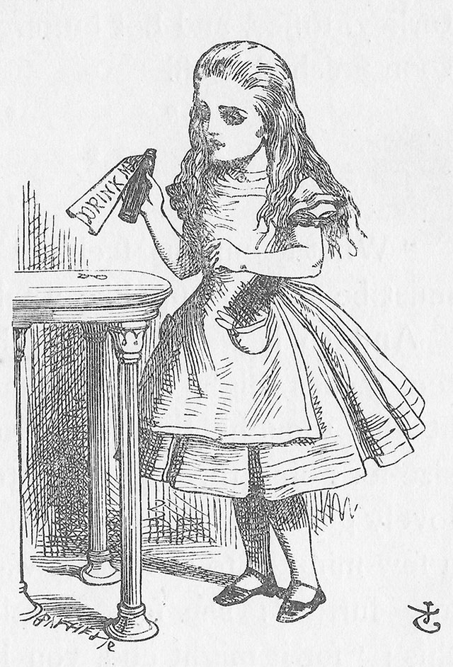 иллюстрация Джона Тенниела Наряды Алисы в Стране чудес: детская выставка в Музее V&A (фото 1)