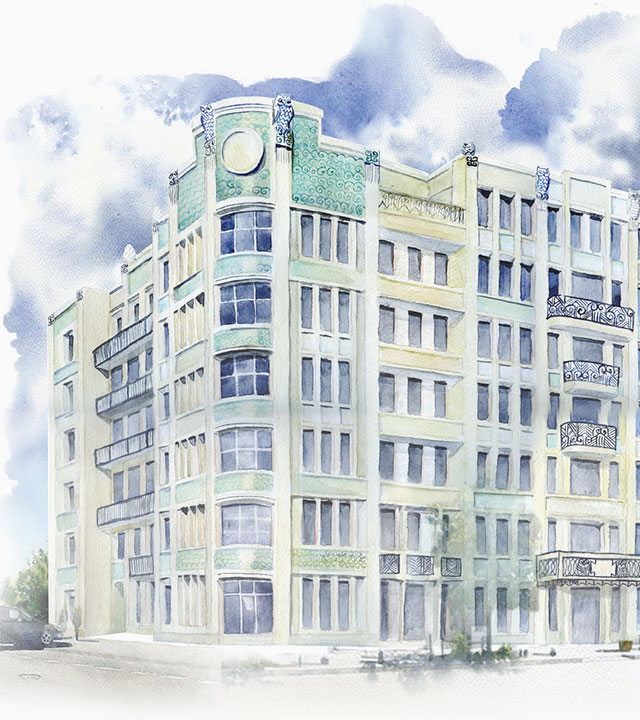 Эскиз апарт-отеля, строительство которого планируется на месте Таганской АТС МТС, спаси АТС: что происходит с Таганской телефонной станцией (фото 4)