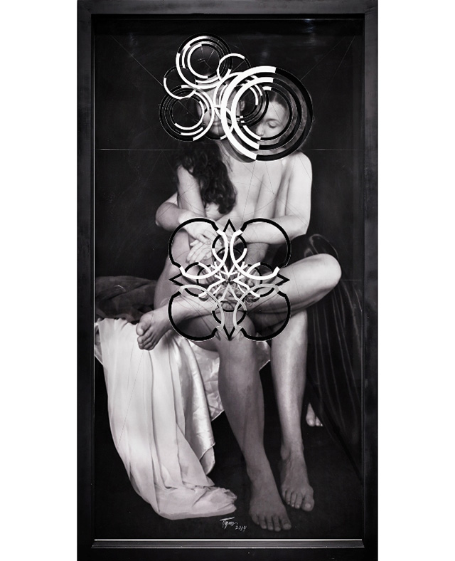 Виталий Пушницкий. Из серии «Арабески». 2013‒2014. Бумага, фотография, карандаш, разрезание Лучшие московские выставки февраля (фото 3)