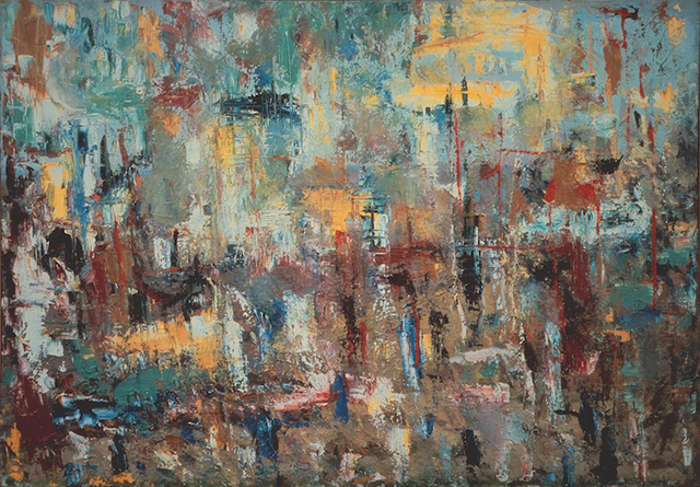 Владимир Немухин, «Весна в городе», 1958 Лучшие московские выставки апреля (фото 1)