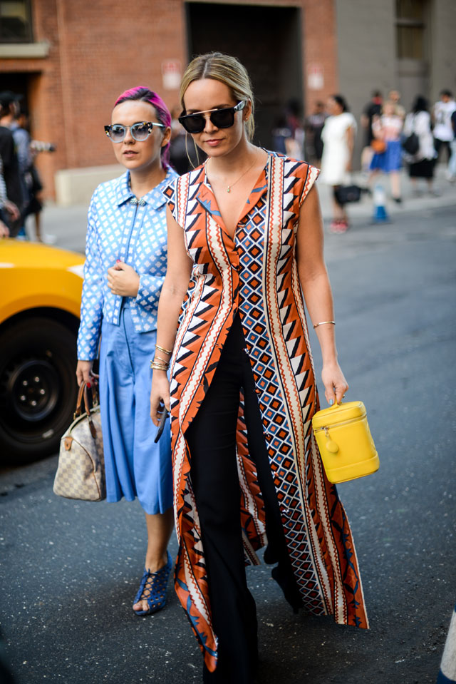 Неделя моды в Нью-Йорке весна-лето 2016: street style. Часть 1 (фото 5)