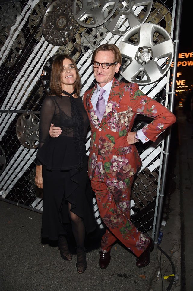 Карин Ройтфельд и Хэмиш Боулз Карин Ройтфельд и Хэмиш Боулз