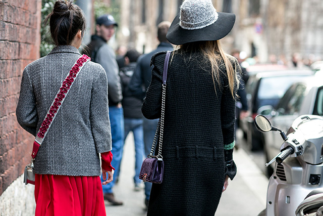 Неделя моды в Милане F/W 2015: street style. Часть 2 (фото 18)