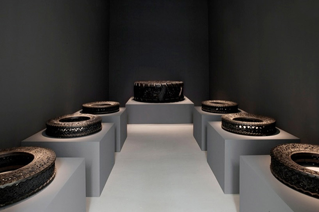 Выставка новых арт-объектов от Вима Дельвуа в Париже (фото 1)