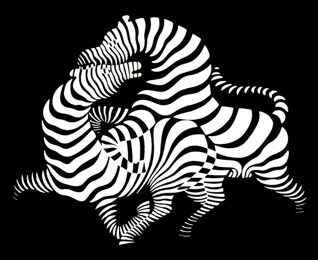 Виктор Вазарели. Бегущие зебры 1. 1944–1947 Лучшие московские выставки октября (фото 4)