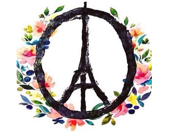 Картинки людей по всему миру в поддержку трагедии в Париже (фото 1)