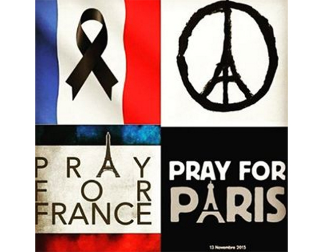 Картинки людей по всему миру в поддержку трагедии в Париже (фото 4)