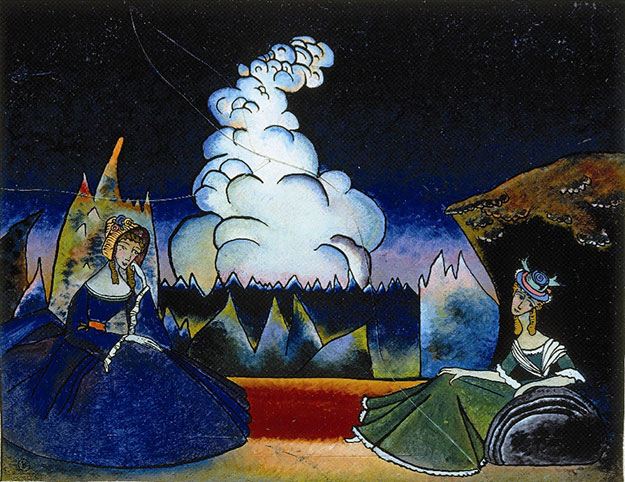 В.В.Кандинский «Белое облако», 1918 год Русский авангард в Петербурге: главные выставки сезона (фото 3)