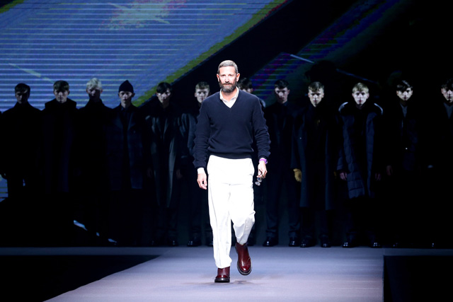 Неделя мужской моды в Милане: показ Ermenegildo Zegna, осень-зима 2014 (фото 1)
