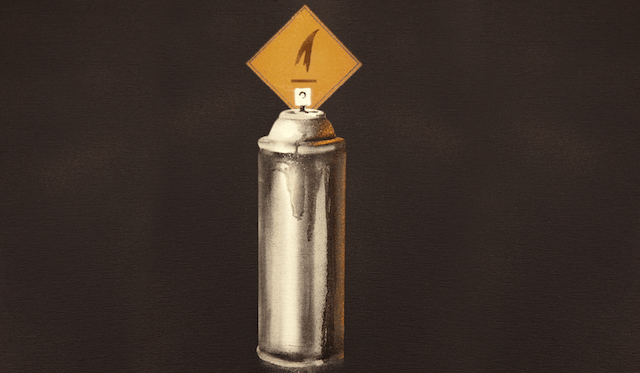 Работа Бэнкси, посвященная памяти Паши 183